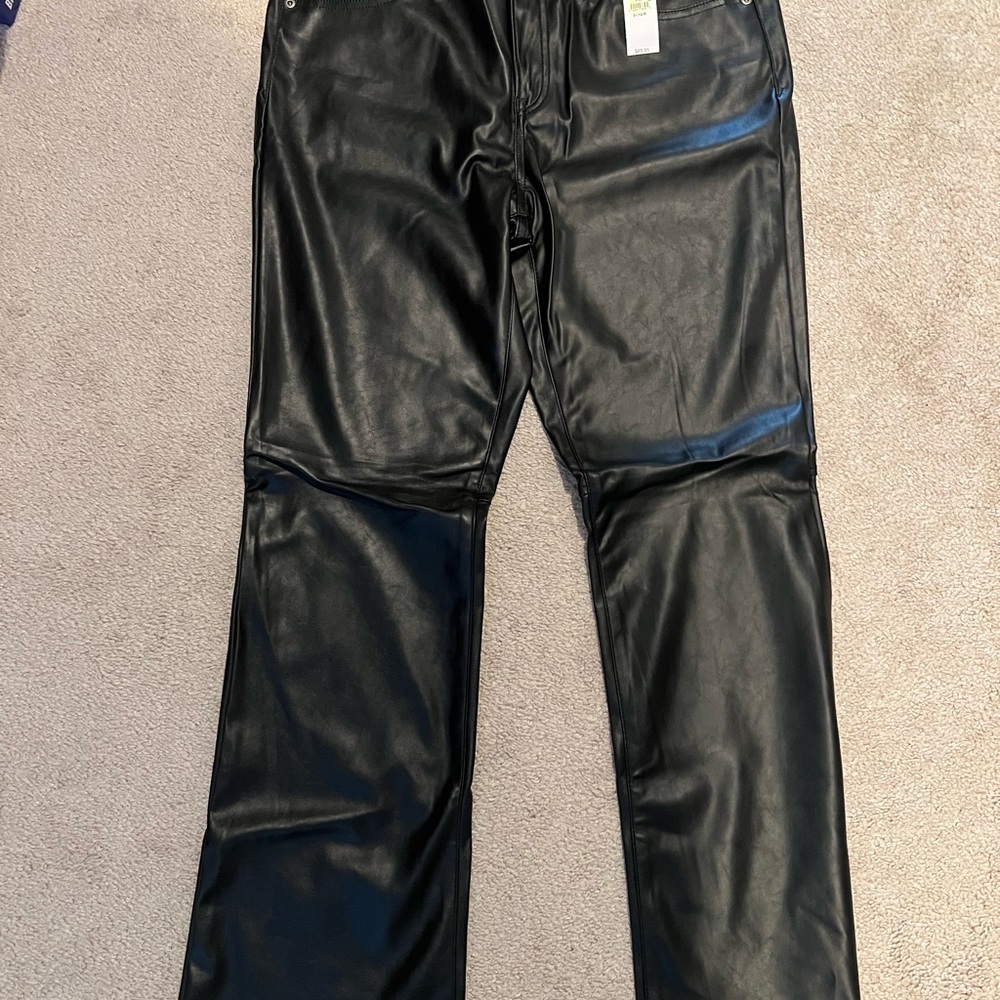 Gap Faux Leather Pants